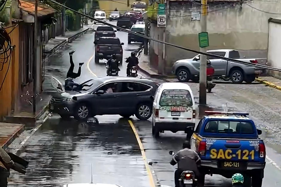 ¡captados En Video Los Accidentes De Tránsito Ocurridos En La Antigua Guatemala Nuestra Gente Gt 2796